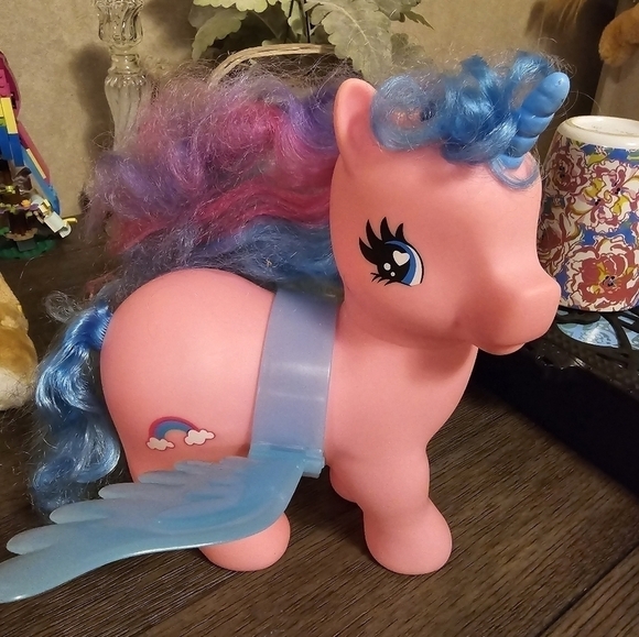 My Little Pony Jumbo 9" Gi-Go Fakie Rainbow Unicorn SML-16-B1 - Picture 4 of 4